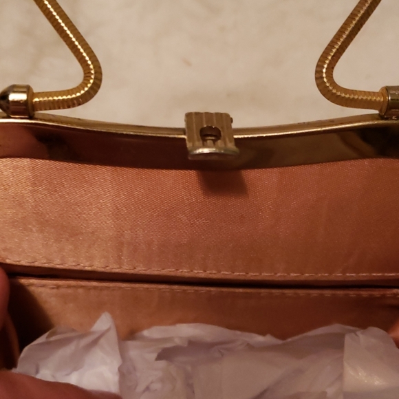 Vintage unique mini patent leather evening bag - Picture 4 of 6